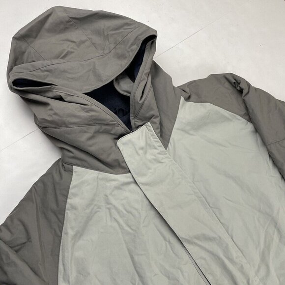 Nautica Sports Classic NS 83 Mens Size XL Fleece Lined Two Tone Coat Full Zip - Picture 1 of 10